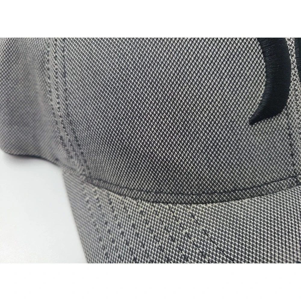 Hurley Flex Fitted (Seems M-L) Hat Cap Surf Skate Skateboard Logo Men Gray Black
